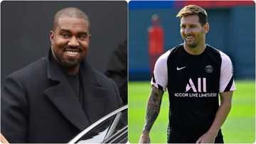 US Rapper Kanye West gives shout out to Lionel Messi during album listening party