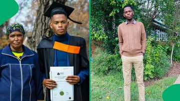 "Very inspiring story": Petrol attendant becomes accountant, Mzansi congratulates