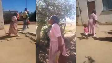 "She's so fed up": Video shows gogo chasing away ANC members going door to door