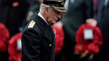 Charles III leads first Remembrance Sunday as king