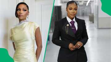Nomzamo Mbatha accused of copying Bonang Matheba with Africa Magic Viewers' Choice Awards dresses