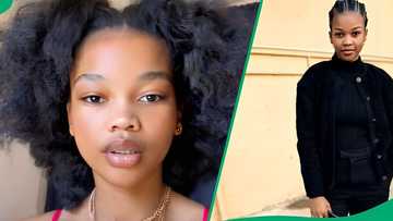 Lady shares secret product to her big healthy afro in viral TikTok video