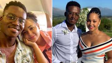 Hungani and Stephanie Ndlovu have a baby on the way, netizens overjoyed for the couple: "Congratulations! May God bless your marriage"