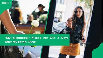 A stepmother kicked out her husband's daughter 2 days after his death