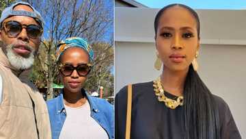 Thapelo Mokoena pens wife Lesego Mokoena sweet birthday message, Mzansi gushes as she responds to birthday wishes