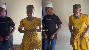 Sotho dance delights Mzansi peeps, TikTok of traditional dance man and woman is a hit