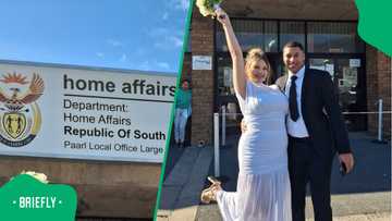 No fancy venue, no big budget: Couple’s Home Affairs wedding has SA talking