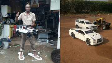 “I love your work”: Local man wows the people of Mzansi with epic model cars that he builds