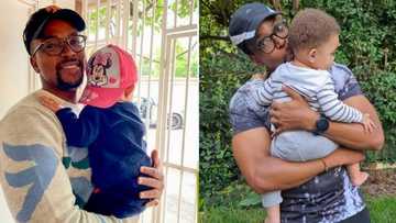 Maps Maponyane shares adorable snaps of niece's 1st birthday party, media personality pens hilarious message