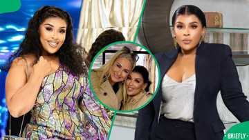 Nonku Williams celebrates her son Phendulile's birthday with new bestie Beverley Steyn