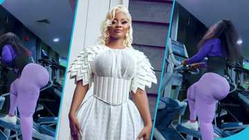 Curvaceous plus-sized model shows off stunning body in training video, leaving men swooning