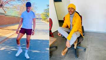 Man at groove wears girl's pumps to get in, Mzansi in stitches: 'Kanti do they all smell?'