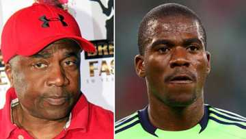 Senzo Meyiwa trial: Chico Twala visiting Senzo Meyiwa's family unsettles netizens, peeps claim he is playing mind games