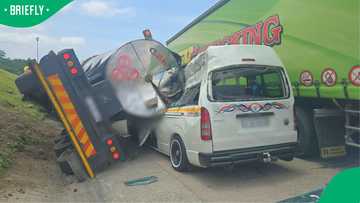 KwaZulu-Natal N3 crash leaves 12 injured, truck trailer overturns onto minibus taxi and vehicle