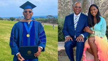 Dad who quit his CEO position to study graduates with PhD: his proud daughter shares photos; peeps react