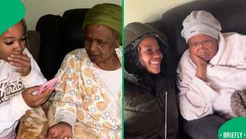 A hilarious TikTok video showed grandmother pranking best friend about missing Nelson Mandela