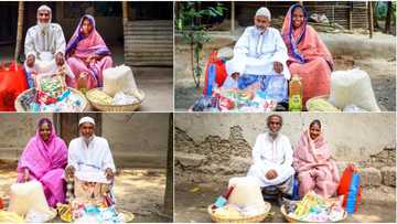 Kindhearted man feeds elderly couples and widowed mothers, many hail him