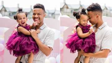 "My Princess": Oros Mampofu wishes his baby girl a happy 3rd birthday, adorable pics on the beach