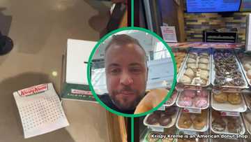 American man compares SA Krispy Kreme to USA doughnuts, TikTok video has Mzansi debating his analysis
