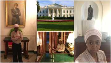 Woman shares pics visiting White House during Trump administration, gets slammed