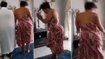 “Hayi nina”: Peeps recreate funny video of woman chased away from church