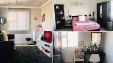 "My little haven": Woman shows off finished home, Mzansi impressed