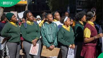 Soshanguve learners strike after allegedly writing exams inside buses due to limited classrooms