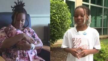 9-Year-old helps her nurse mom deliver baby after going into early labour