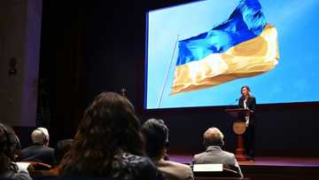 Ukraine's first lady made an emotional pitch Wednesday to US lawmakers for more weapons to fight Russian invaders, saying she spoke for millions of parents fearing for their children.