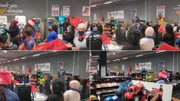 Video of community singing in local supermarket has SA feeling inspired