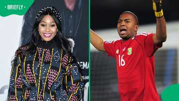 Minnie Dlamini dragged for recounting how she met Itumeleng Khune: “Let that man move on in peace”