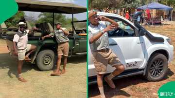 "Already marking your territory": Young men in khaki outfits enjoy life on the farm, SA in stitches