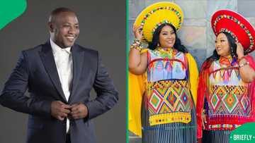 Musa Mseleku gushes over his wives MaKhumalo and MaNgwabe following household drama