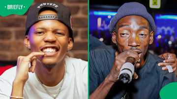 Loatinover Pounds performs hit song wth Alostro, Mzansi chuckles