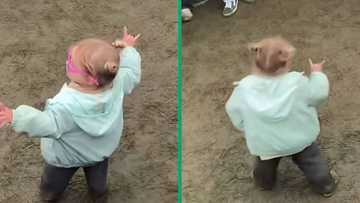 "The vibe is hitting": Little girl's incredible dance moves go viral on TikTok, peeps love it