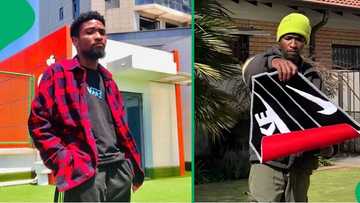 "These are so cool": Petroleum engineering graduate makes custom Nike rugs, talent impresses Mzansi