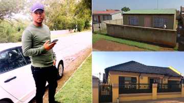 Proud man shows off the house he built for parents: #BlackSuccess