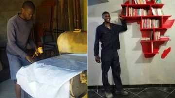 Big ups: Meet Mr Mooka, from working in the sun to building his own workshop