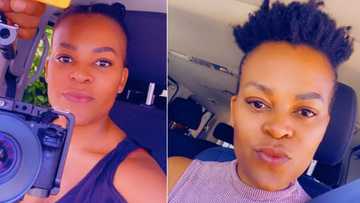 Zodwa Wabantu encourages young girl by paying R500 to braid her hair