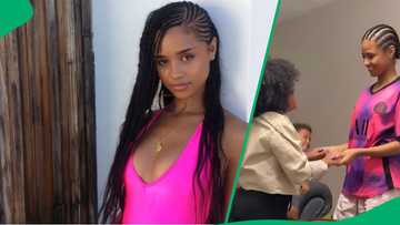 Tyla visits special kid in Durban, presents gifts in TikTok Video