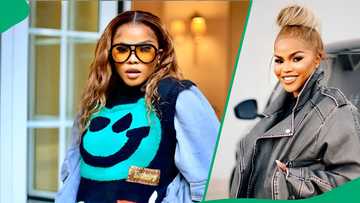 Khanya Mkangisa shows her son's face for the 1st time, fans ask: "Where's the baby daddy?"