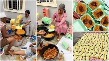 Lady raises money in just 12 days, manages to feed 268 people