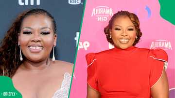 Anele Mdoda lands in Germany for the UEFA Champions League final, SA reacts: "Gone girl"