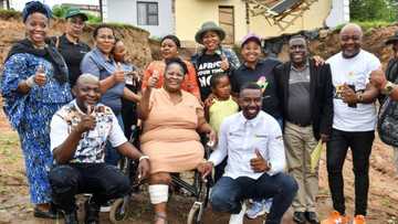 Collen Mashawana to build house before Christmas for gogo who lost her leg after house collapsed due to KZN floods