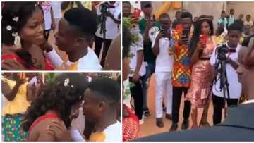 Drama at wedding as bride refuses to kiss groom, crowd reacts in viral video