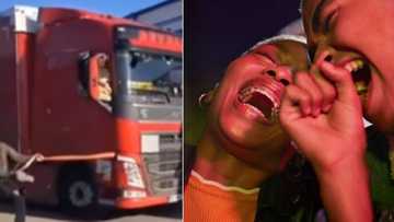 Oops: Man throws shoe at truck after near accident, Mzansi can’t stop chuckling