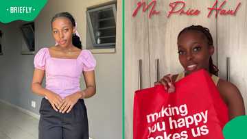 Woman's under-R500 Mr Price haul wins over Mzansi with practical all-black fashion finds