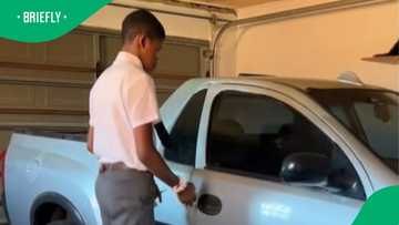 Teenage boy shows after school routine as child living alone in TikTok video