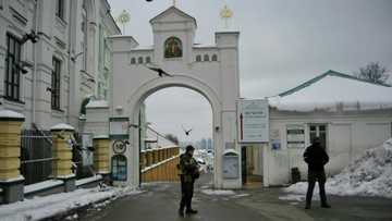 Ukraine says seized 'pro-Russian literature' from monasteries