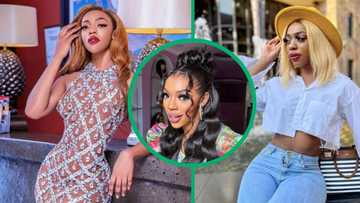 Khosi Twala lives it up in Mozambique, Mzansi can't get enough of 'BBTitans' winner's hot pictures